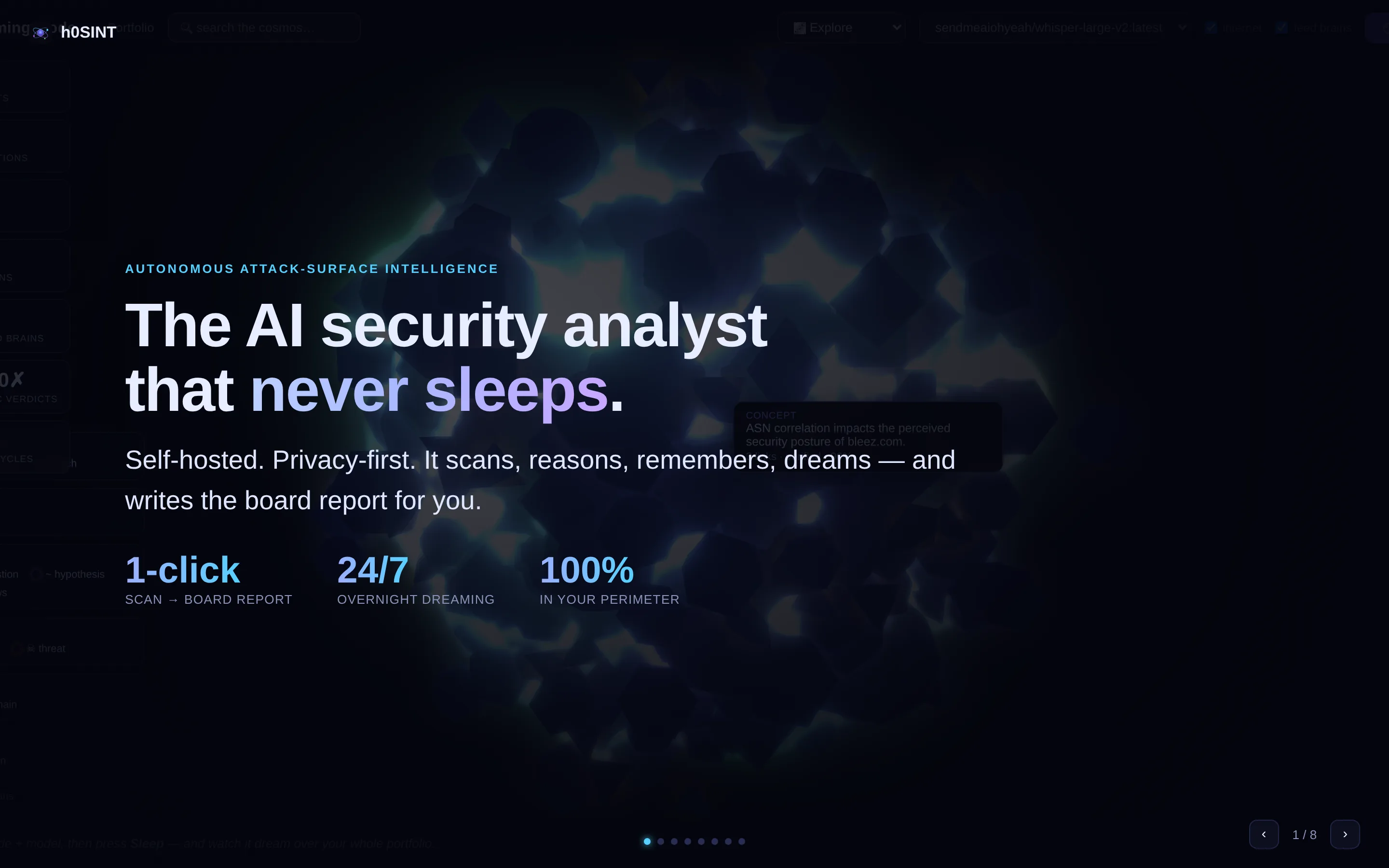 A generated report deck, chart-rich and themeable.
